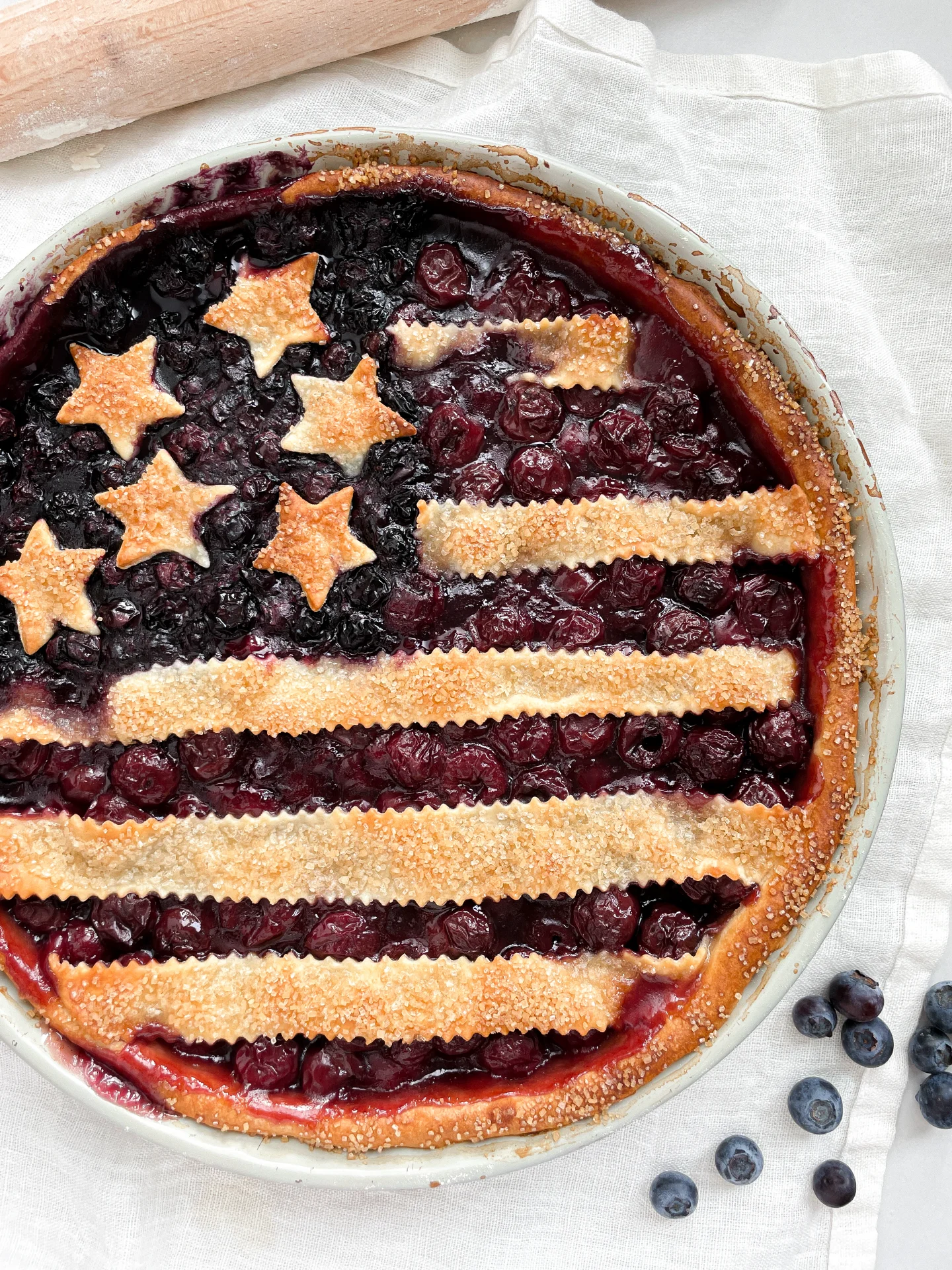 American Flag Pie