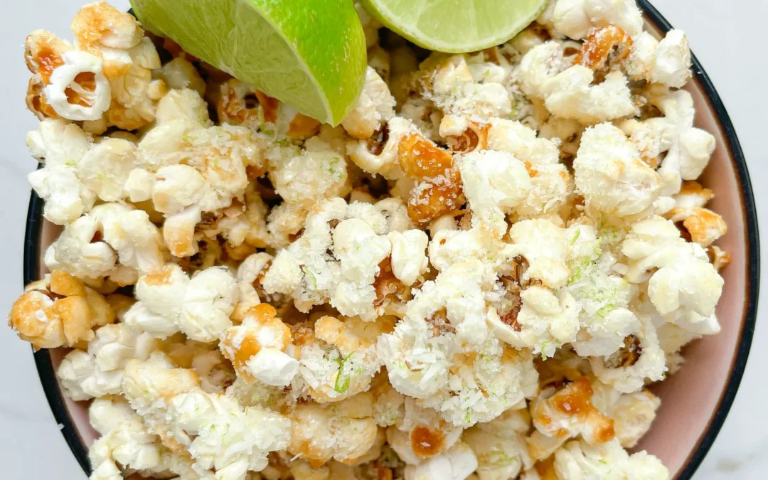 Coconut Lime Popcorn