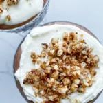 Milk Chocolate Pudding with Chantilly Cream & Hazelnut Brittle