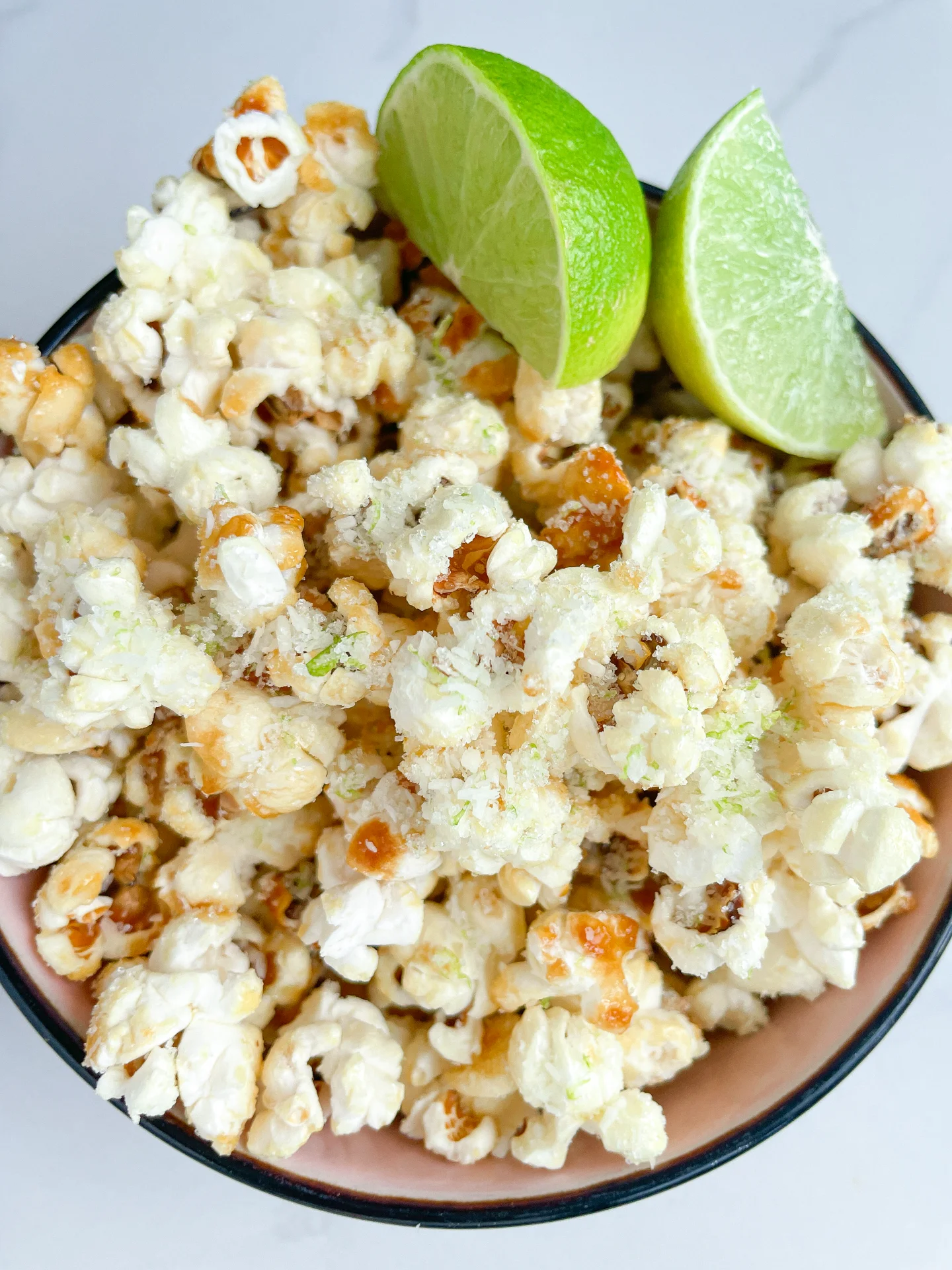 Coconut Lime Popcorn