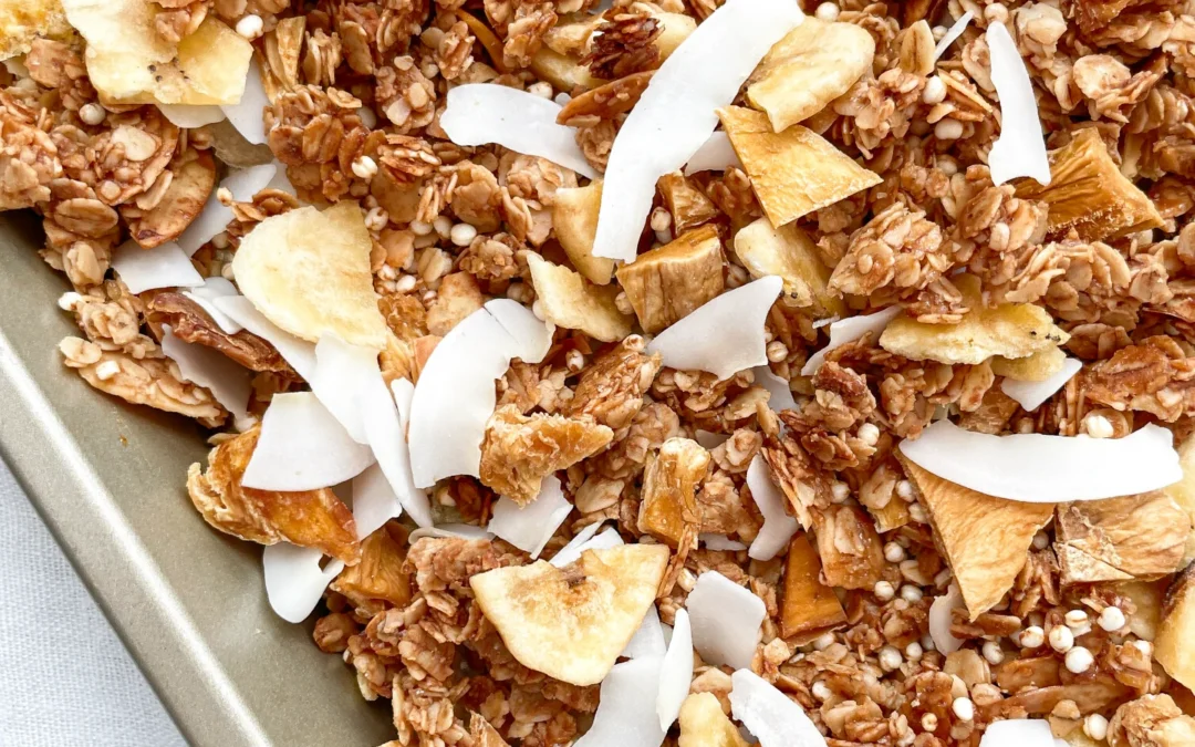 Tropical Granola – Coconut Mango Pineapple & Banana