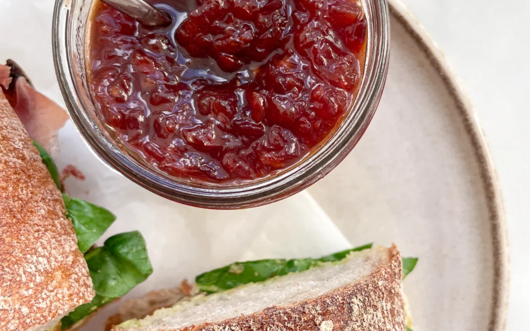 Pink Grapefruit Cardamom Chutney