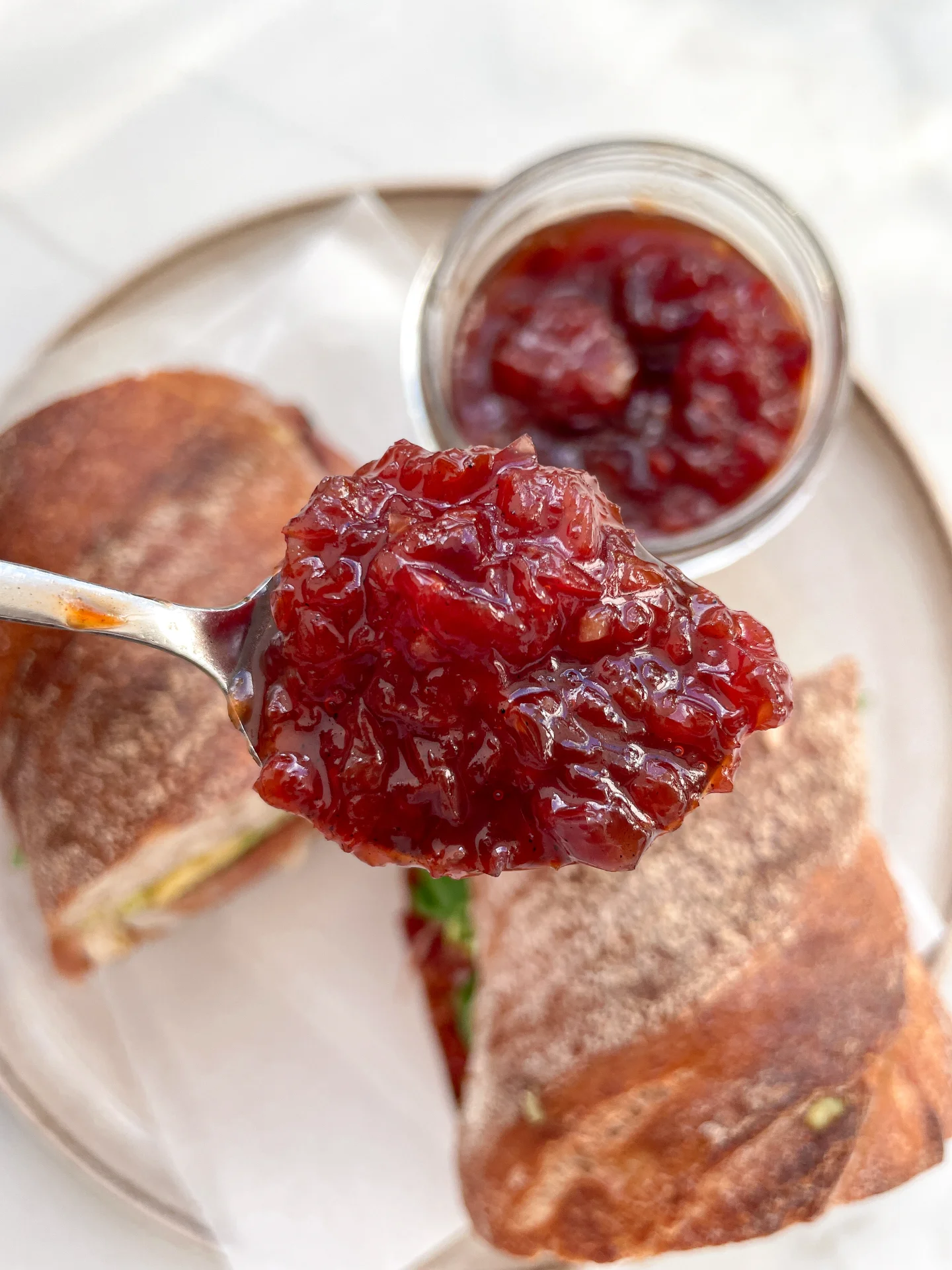 Pink Grapefruit Cardamom Chutney