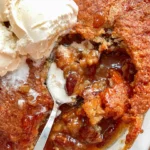 Pecan Caramel Pie Cobbler