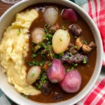 Boeuf Bourguignon with Mashed Potatoes & Pearl Onions