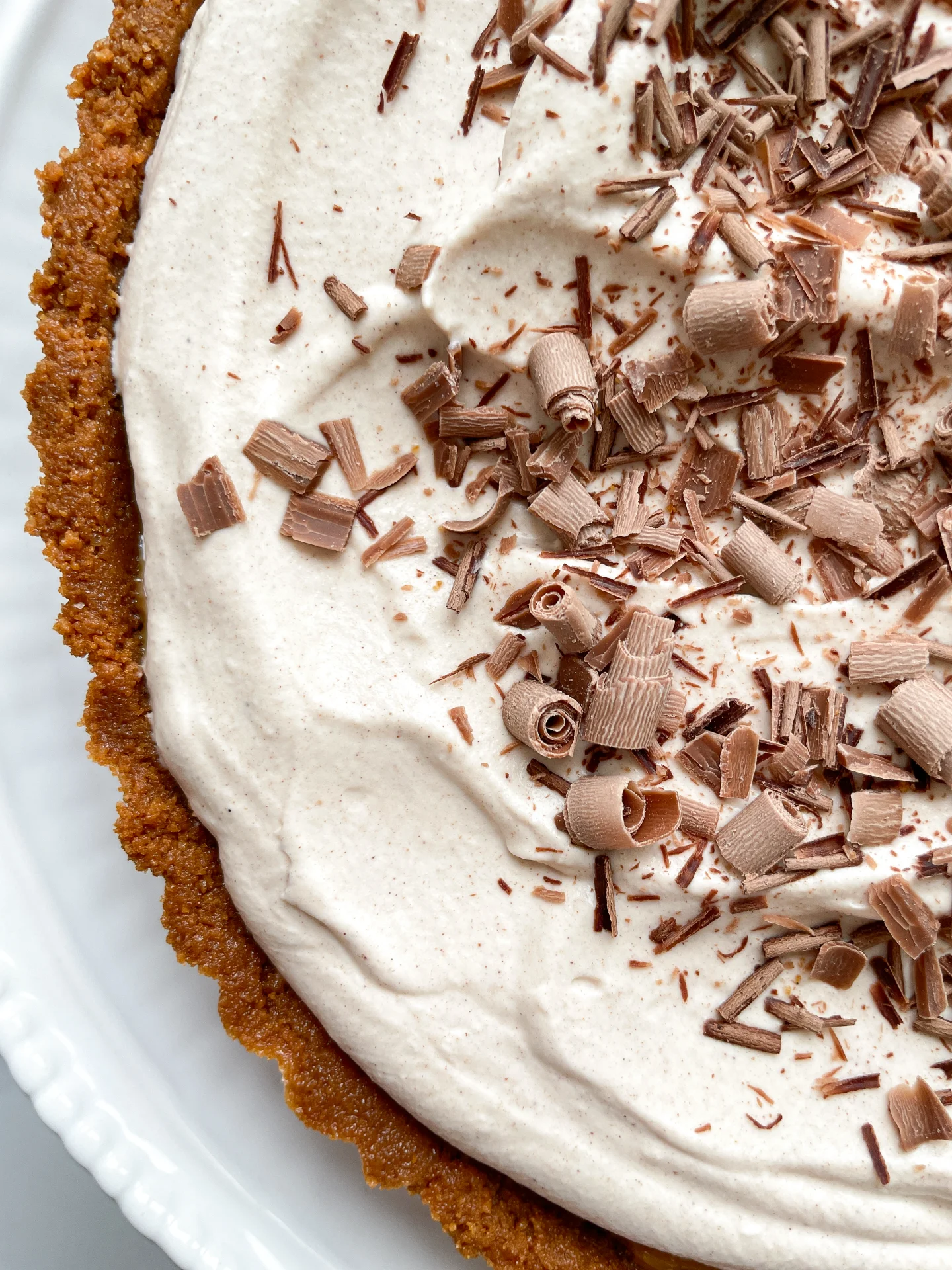 Biscoff Cinnamon Banoffee Pie