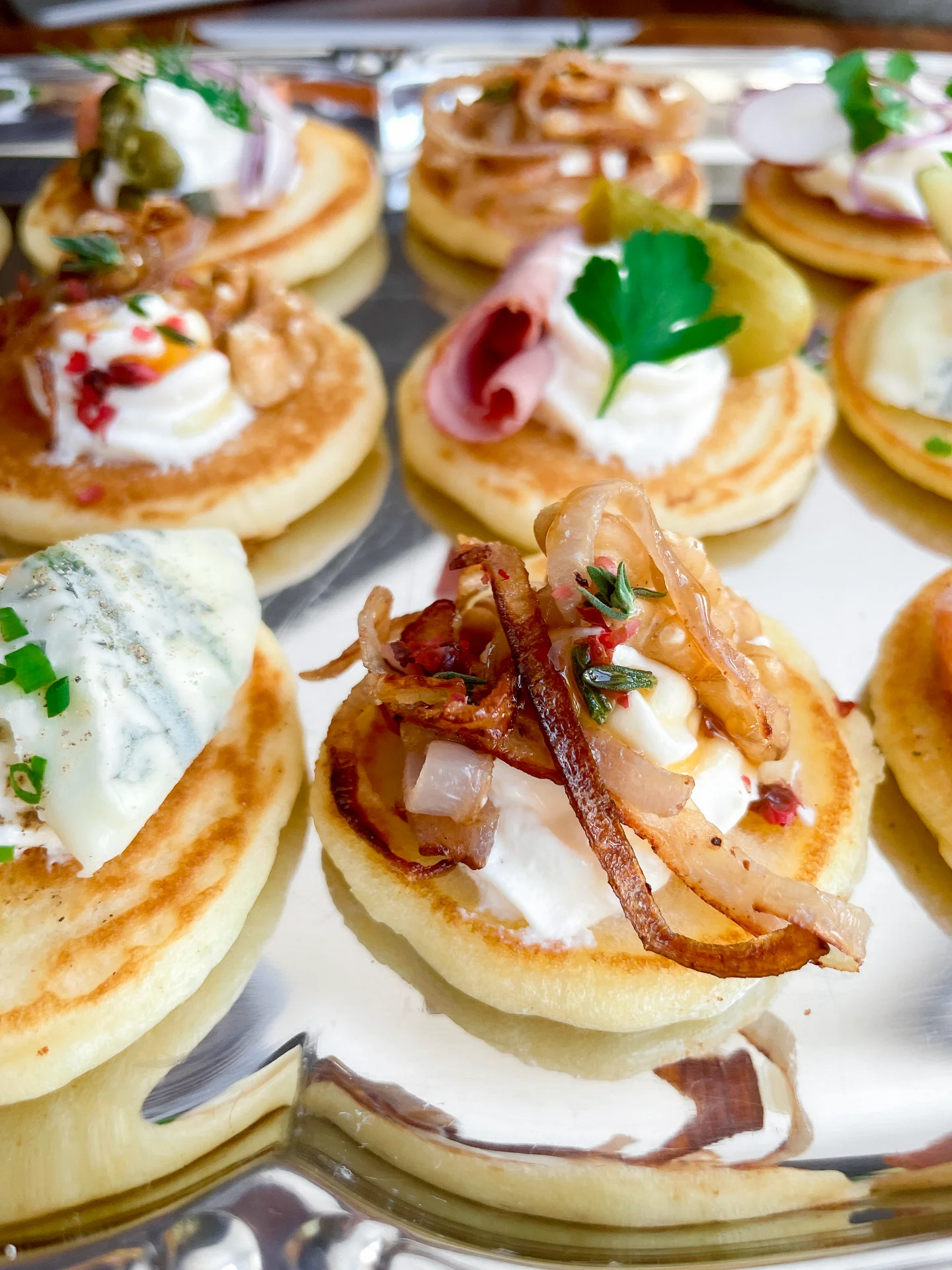 Blini Appetizers