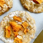 Honeycomb Apricot Marshmallow Fluff Cookies