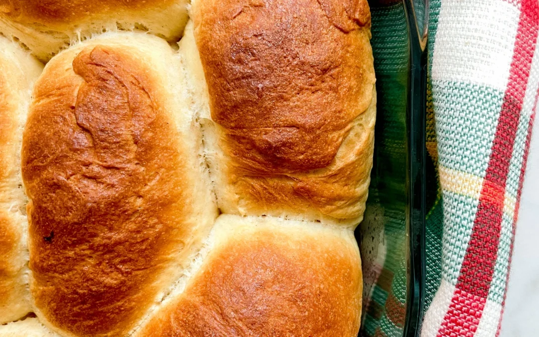 Milk Buns with Gingerbread Filling