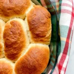 Milk Buns with Gingerbread Filling