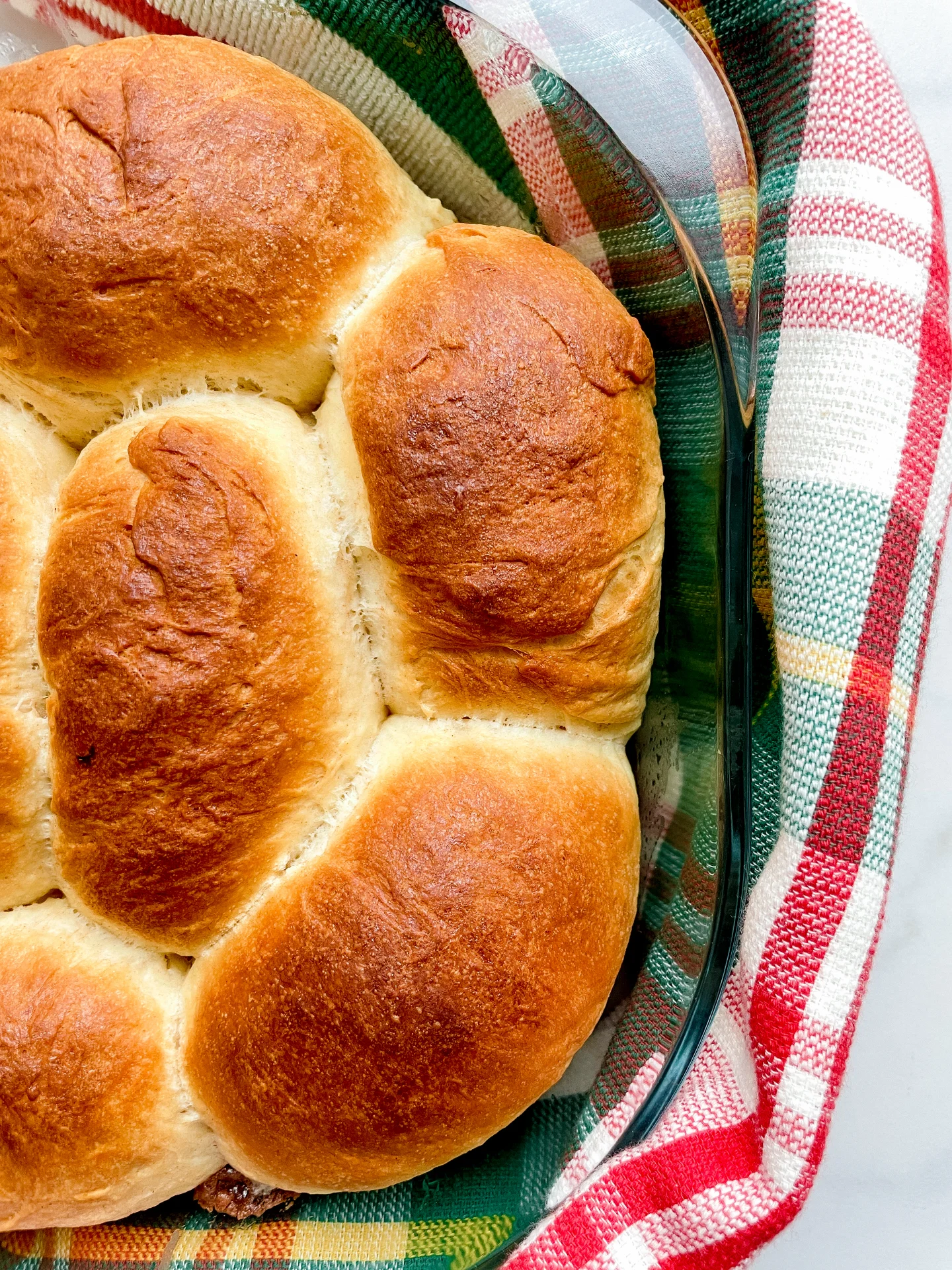 Milk Buns with Gingerbread Filling