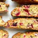 Cranberry Pistachio Biscotti