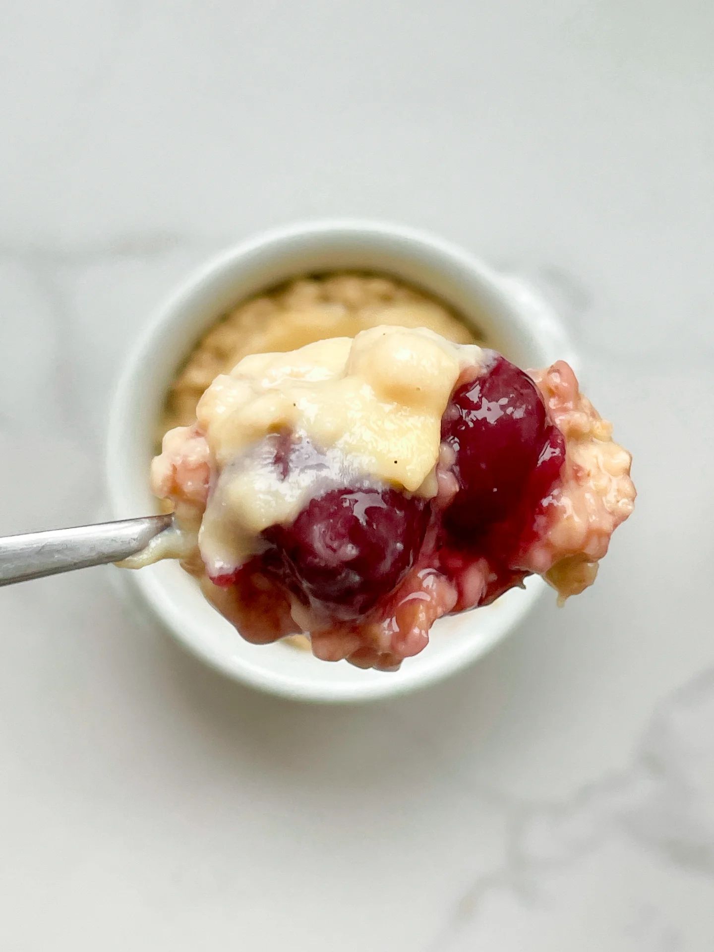 Cherry Almond Marzipan Oats