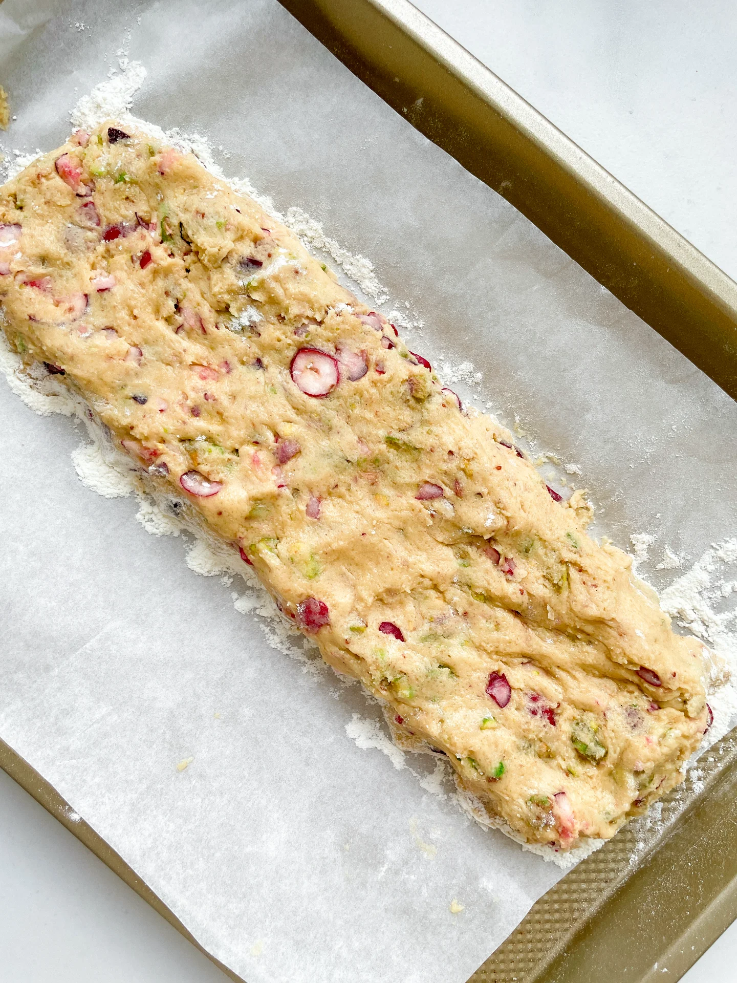 Cranberry Pistachio Biscotti