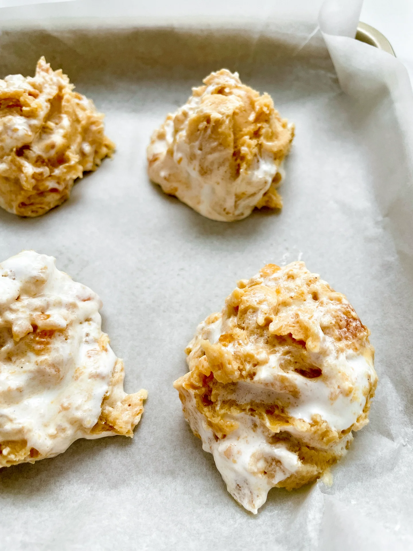 Honeycomb Apricot Marshmallow Fluff Cookies