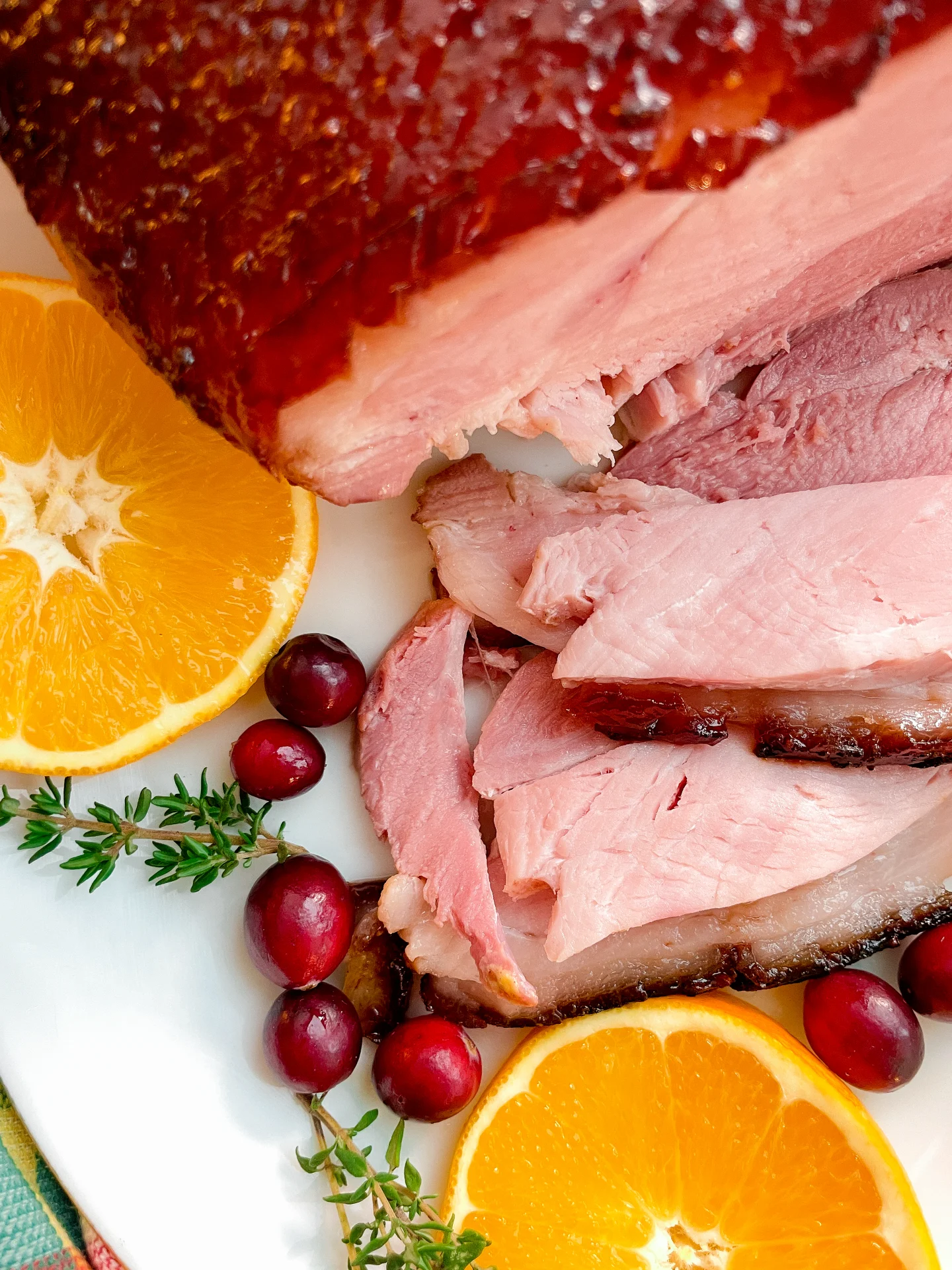 Cranberry Orange Glazed Pork Roast