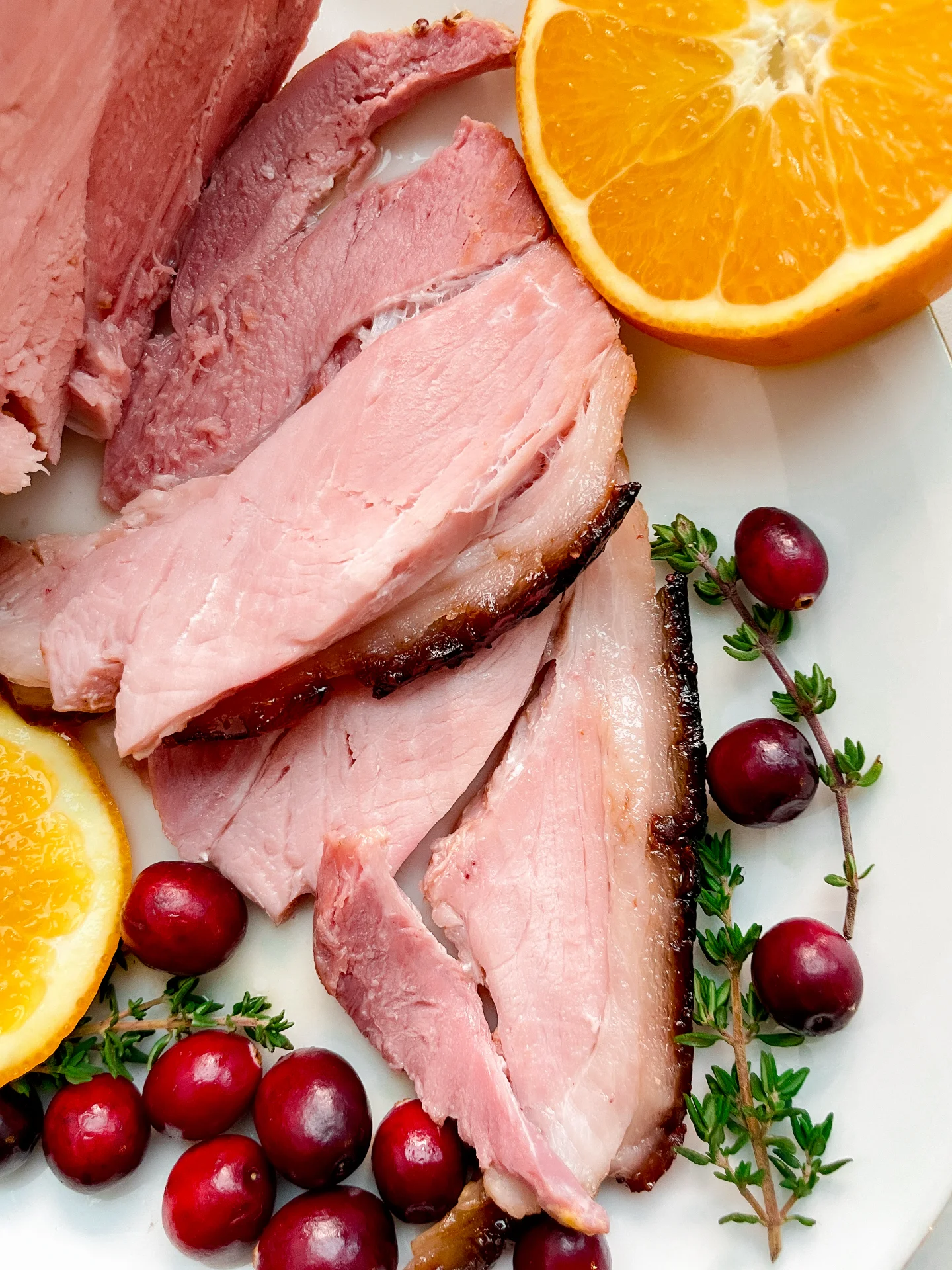 Cranberry Orange Glazed Pork Roast