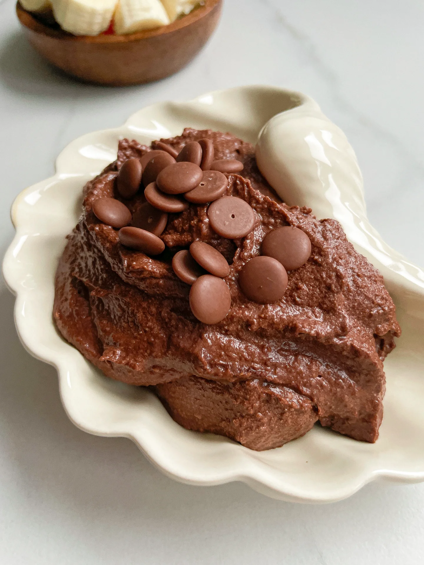 Brownie Batter Chocolate Hummus