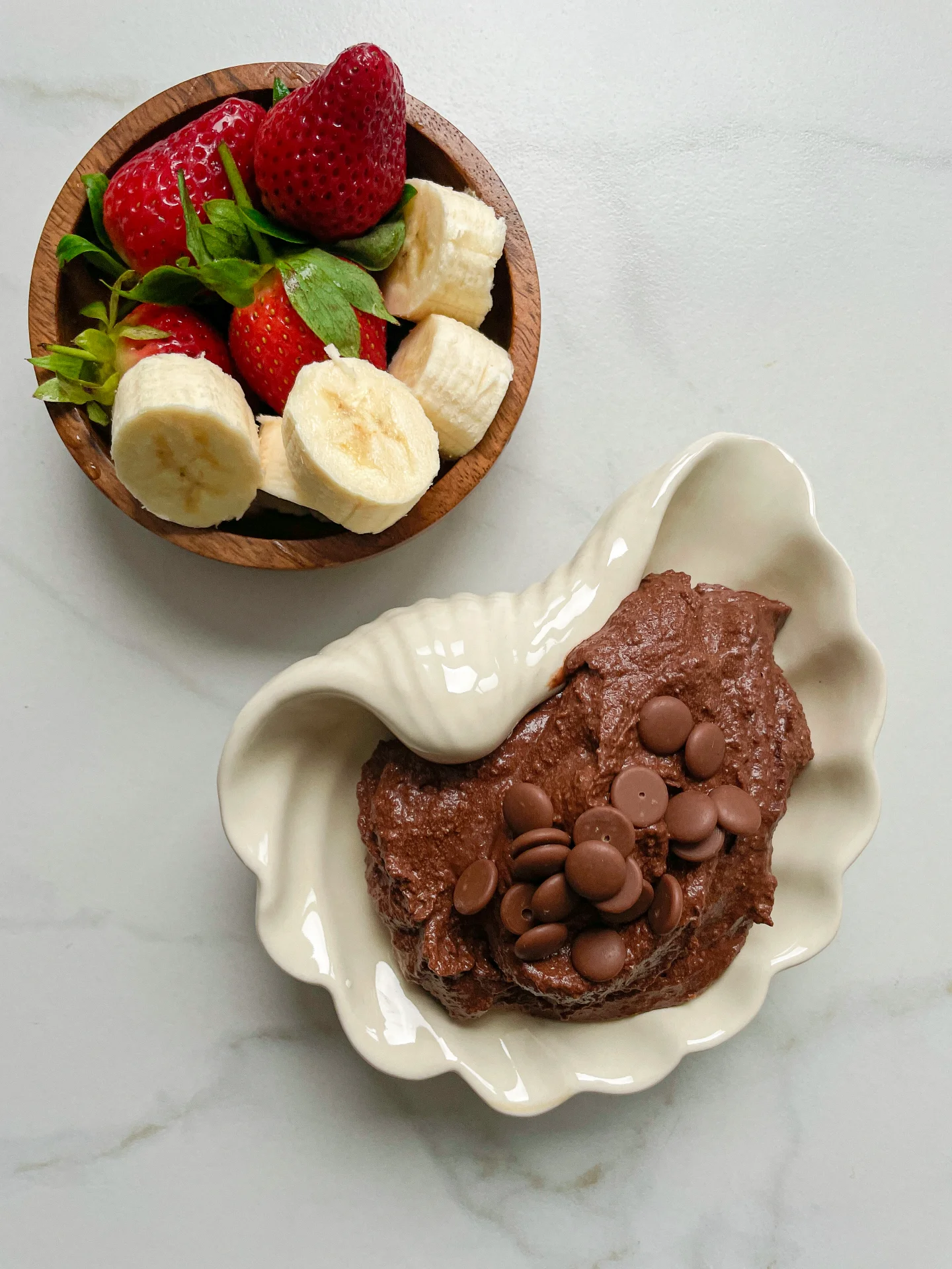 Brownie Batter Chocolate Hummus