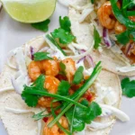 Cajun Shrimp Tacos with Passionfruit Lime Slaw