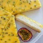 Creamy Passionfruit Curd Cheesecake