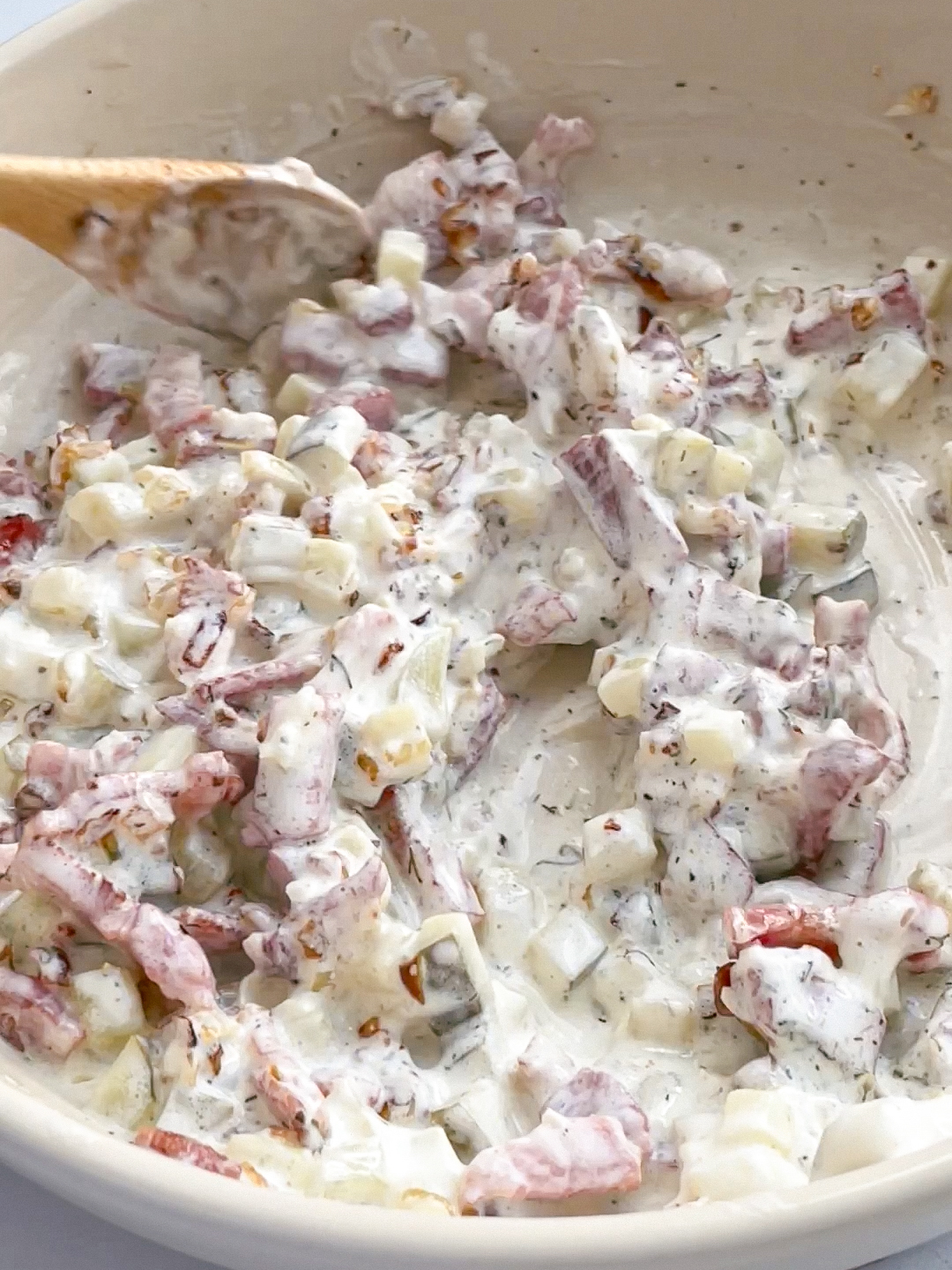 Bacon, Pickles & Onion Dip