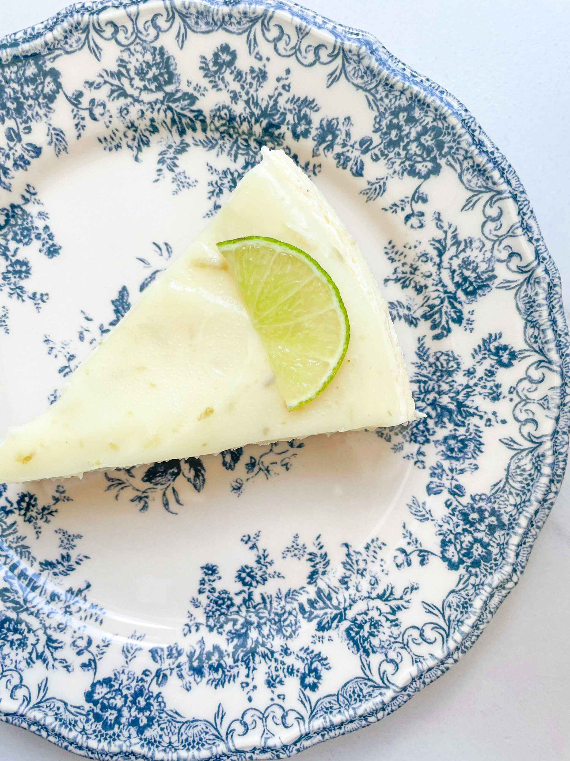 Lime Curd Cheesecake