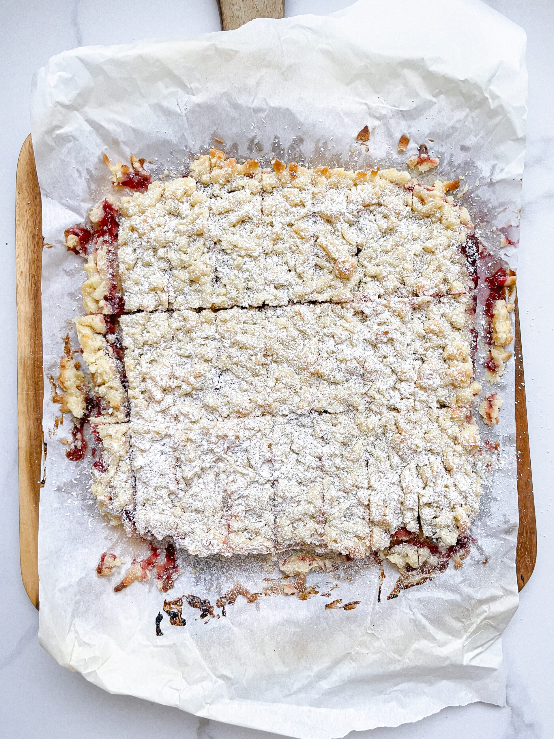 Shortbread Bars with Cherry Jam Shortbread Bars with Cherry Jam