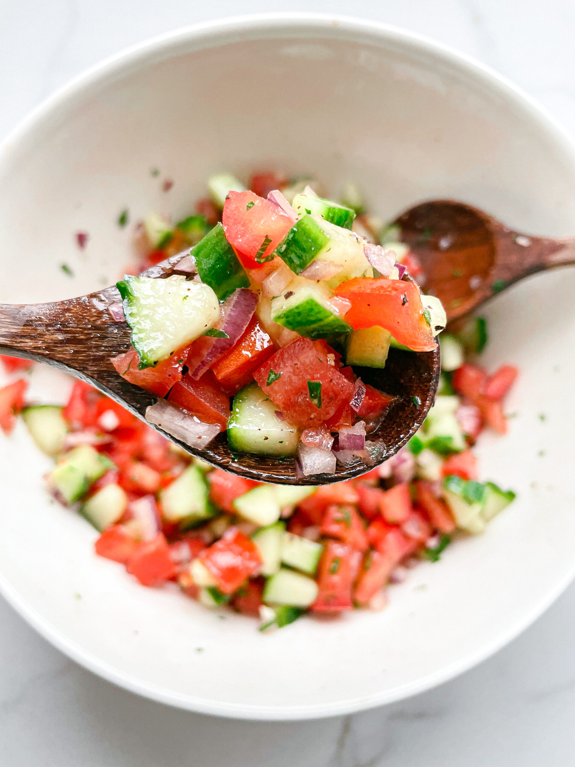 Tomato, Cucumber & Parsley Side Salad Tomato, Cucumber & Parsley Side Salad