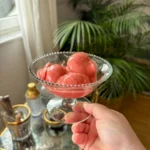 Peach Strawberry Sorbet