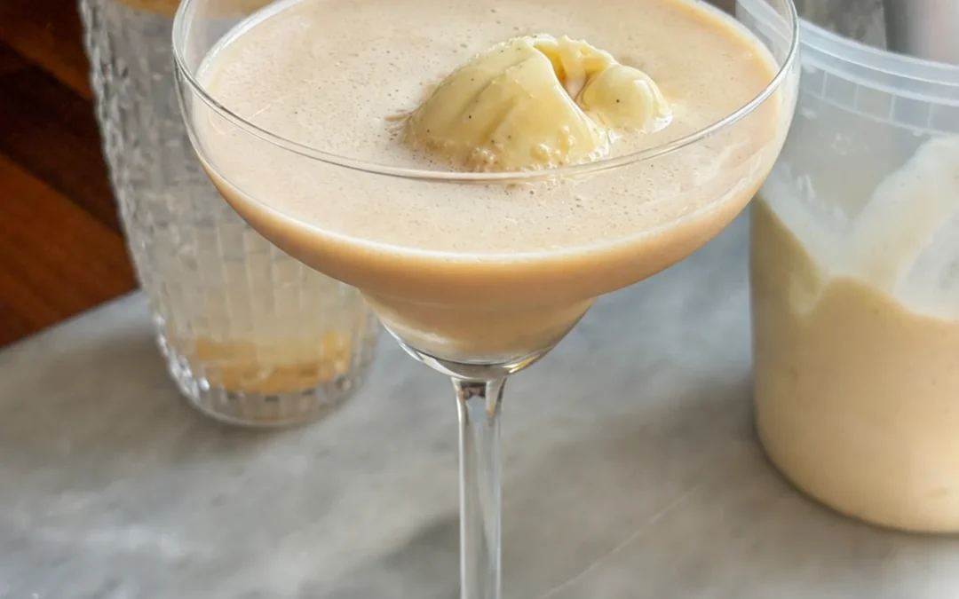 Vanilla Ice Cream Espresso Martini
