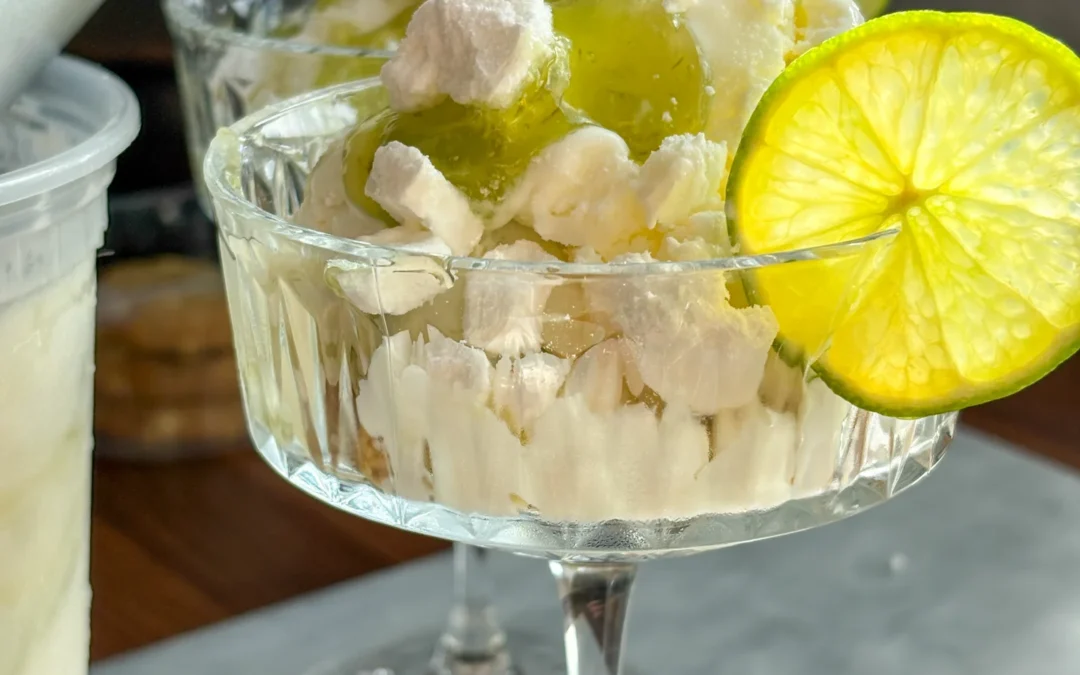 Yogurt Lime Ice Cream Trifle